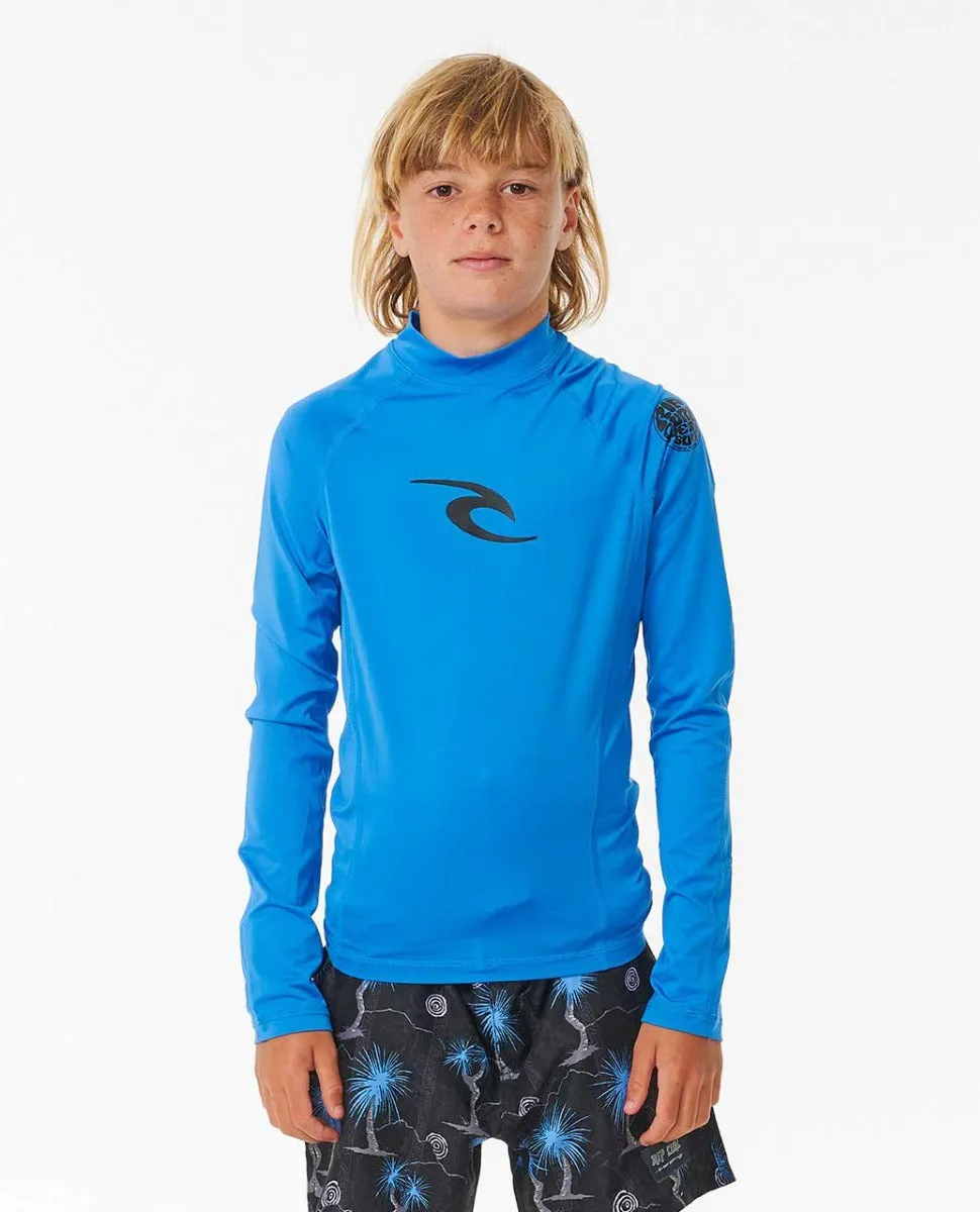 Brand Wave UV Long Sleeve Rash Guard - Boys (8-16 years)