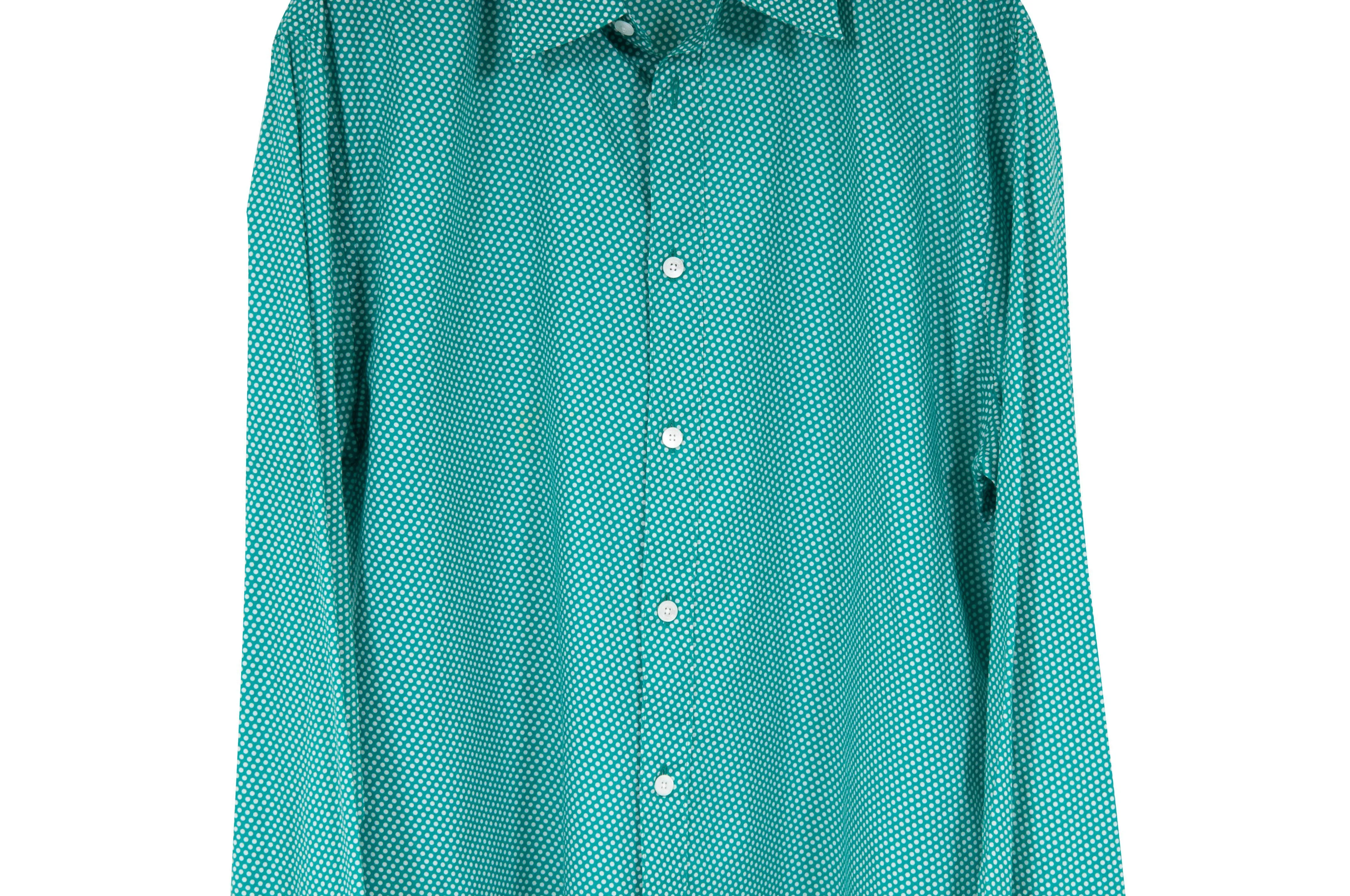 Burberry Prorsum Polka Dot Button Down